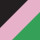 Black/Pink/Green