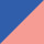 Blue/Coral