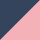 Navy/Rose