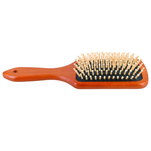 HySHINE Luxury Wooden Mane & Tail Brush in Tan