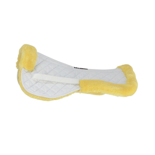 HySPEED Fab Fleece Half Pad in white