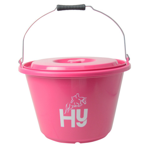 Hy Bucket with Lid - Pink - 18 litre