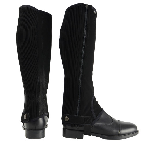 HyLAND Synthetic Nubuck Chaps in Black size Large