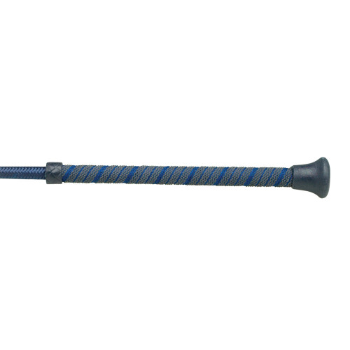 HySCHOOL Schooling Whip Spiral Sure Grip Handle in Navy