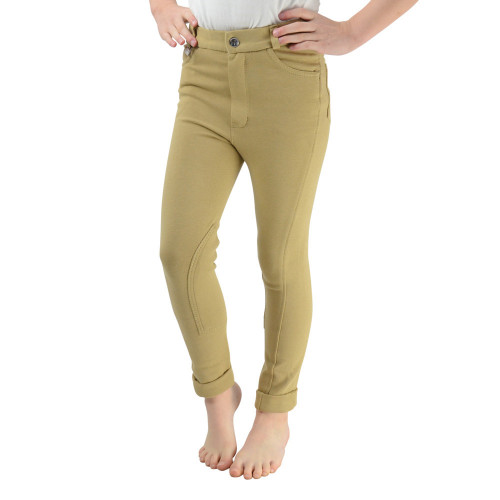 HyPERFORMANCE Melton Children's Jodhpurs - Beige - 18''