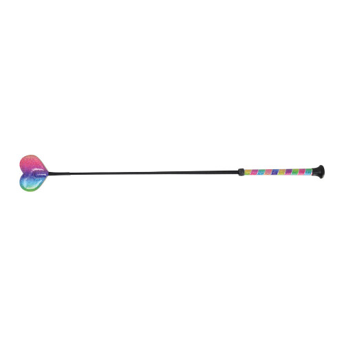 Various Colours HySCHOOL Rainbow Riding Whip Horse Riding Crop Various Colours HySCHOOL Rainbow Riding Whip Horse Riding Crop
