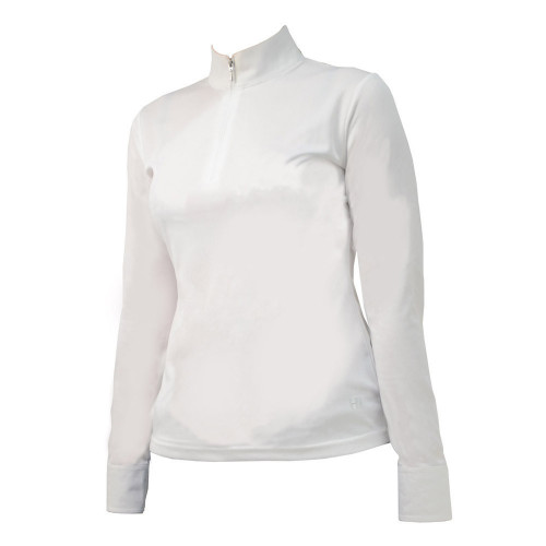 HyFASHION Charlotte Long Sleeved Show Shirt - White - Large