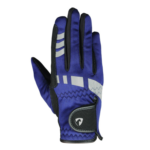 Hy5 Extreme Reflective Softshell Gloves - Navy - X Small