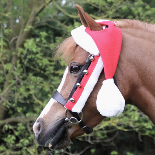 Hy Christmas Santa Horse Hat