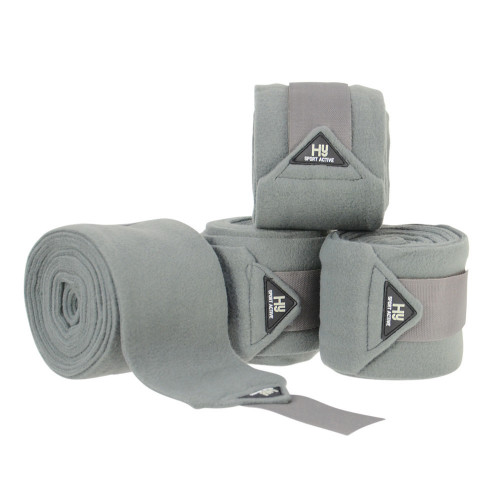 Hy Sport Active Luxury Bandages - Smouldering Grey - Cob/Full
