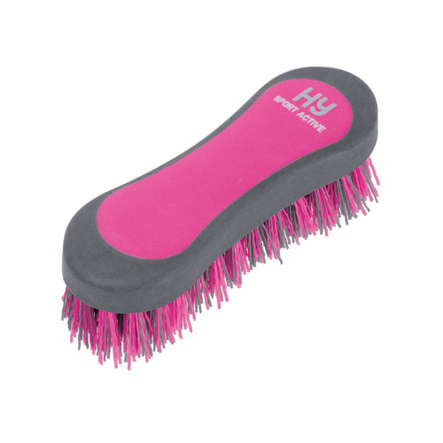 Hy Sport Active Groom Hoof Brush - Bubblegum Pink - 12.3 x 4cm