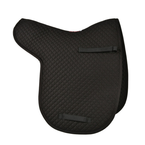 Full View HyWITHER Competition Dressage Numnah in Black in Cob/Full Size
