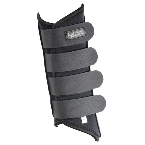 Outside of Hy Armoured Guard Neoprene Brushing Boots in Black in small 