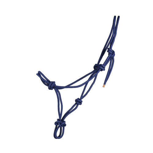 Hy Rope Halter - Navy - Cob/Full