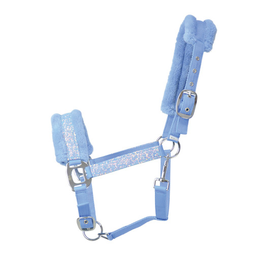 Hy Dazzle Head Collar - Powder Blue - Full