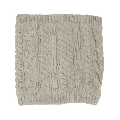HyFASHION Meribel Cable Knit Snood - Oatmeal - One Size