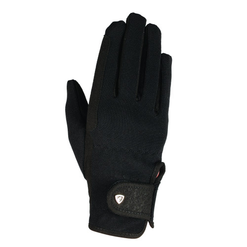 Hy Equestrian Every Day Riding Gloves - Black - X Small