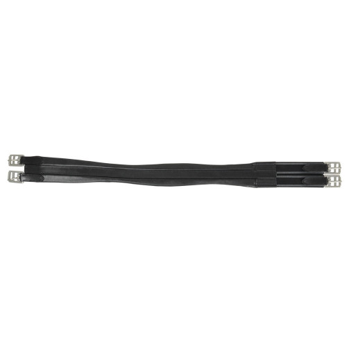 HyCOMFORT Leather Padded Atherstone Girth Elasticated One End in Black in 36"