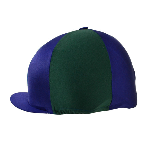 HyFASHION Two Tone Hat Cover - Navy/Bottle Green - One Size