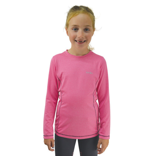 Little Rider Base Layer - Rose Pink/Navy - 3-4 Years