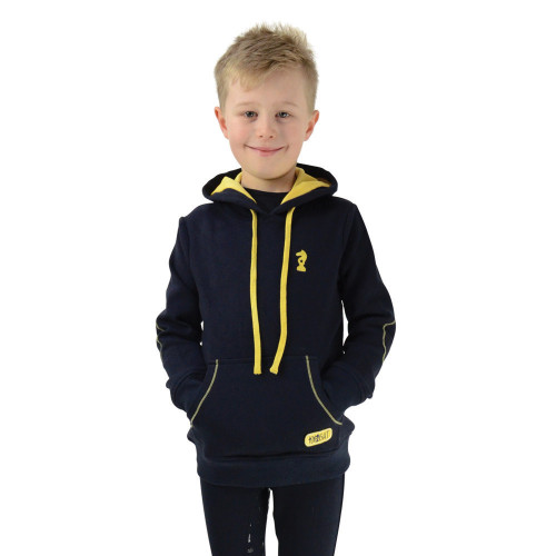 Lancelot Hoodie by Little Knight - Navy/Yellow - 7-8 Years