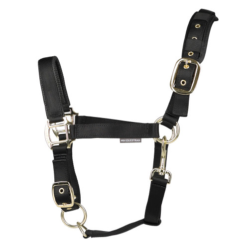 Hy Deluxe Padded Head Collar - Black - X Small