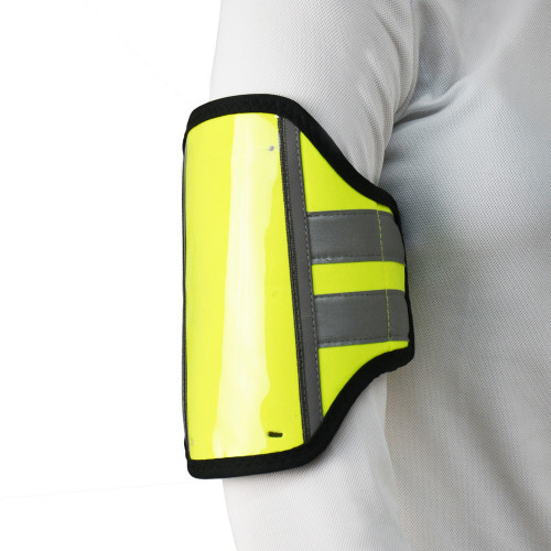 Front/Side View Reflector Phone & Key Holder by Hy Equestrian - Yellow in One Size