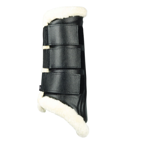 HyIMPACT Combi Leather Brushing Boots in Black in medium