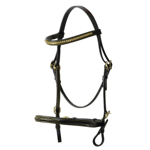 Hy In-Hand Bridle - Black - Pony