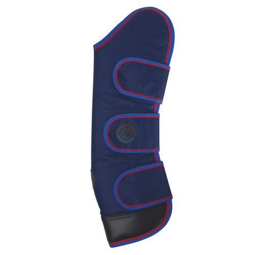 Hy Signature Travel Boots in Navy, Red and Blue in Cob front boot