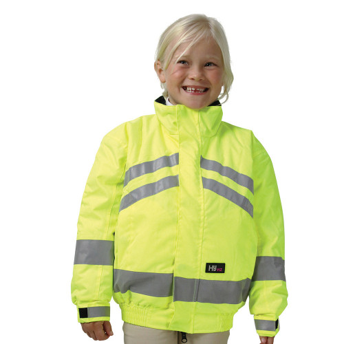 HyVIZ Reflective Waterproof Children's Blouson - Yellow - 4-6 Years