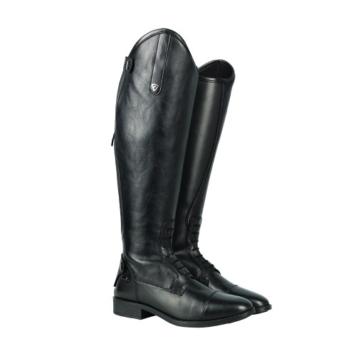 HyLAND Tuscan Riding Boot in Black with a wide calf in size 37