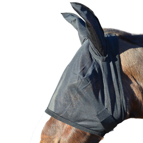 Protect Your Horse from UV Rays & Pesky Flies Hy Fly Mask with Ears 4 SIZES 