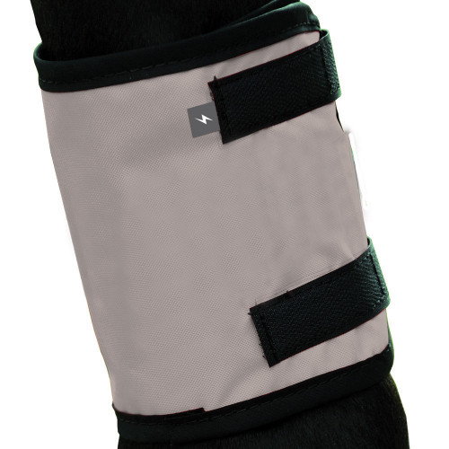 Silva Flash Reflective Leg Band by Hy Equestrian - Reflective Silver in Pony