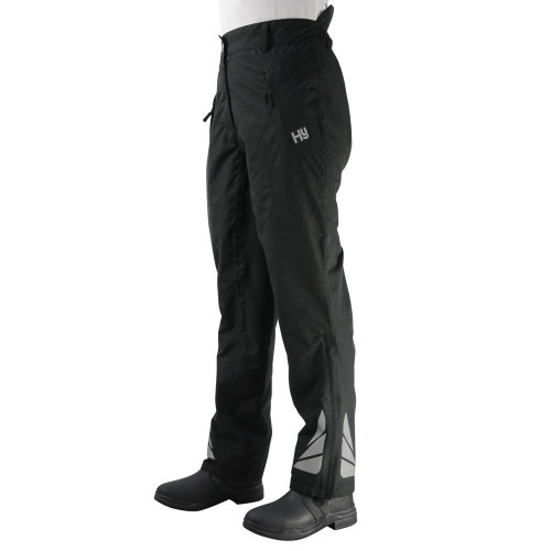 HyFASHION Waterproof Reflective Over Trousers - Black - X Small