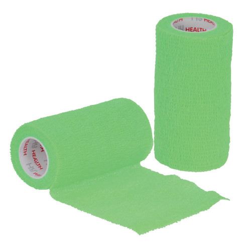 HyHEALTH Sportwrap in Bright Green - 10cm x 4.5m
