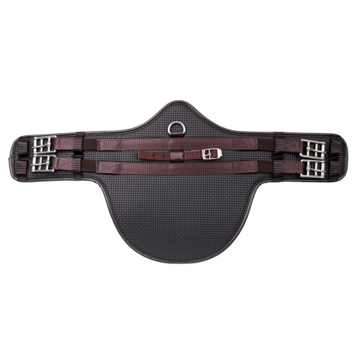 Hy Equestrian Waffle Stud Girth - Short - Brown - 24"