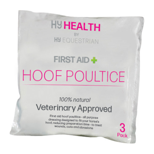 HyHEALTH Hoof Poultice - Hoof Shaped - Pack of 3