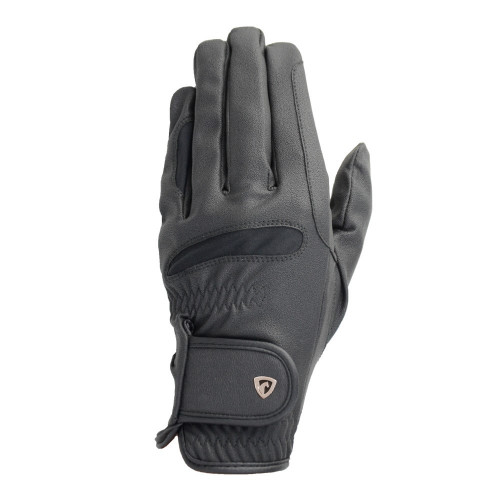 Hy Equestrian Lightweight Riding Gloves - Black - X Small