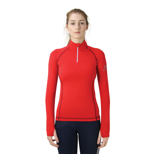Hy Sport Active Base Layer - Rosette Red - X Large