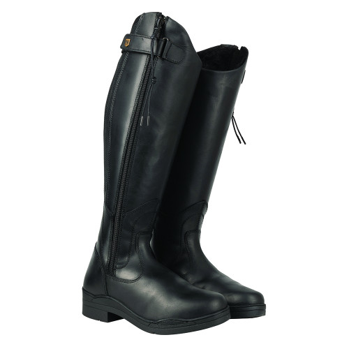 Hy Equestrian Londonderry Winter Country Riding Boots - Black - 36