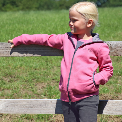 Merry Go Round Jacket by Little Rider - Pink/Grey - 3-4 Years