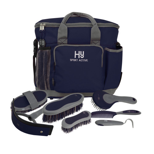 Hy Sport Active Complete Grooming Bag - Midnight Navy