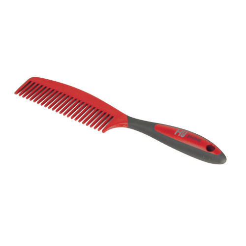 Hy Sport Active Groom Comb - Rosette Red