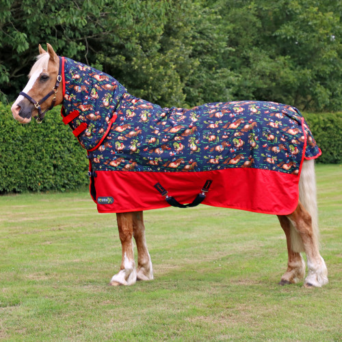 StormX Original 200 Combi Turnout Rug in the Thelwell Collection in 7'0"