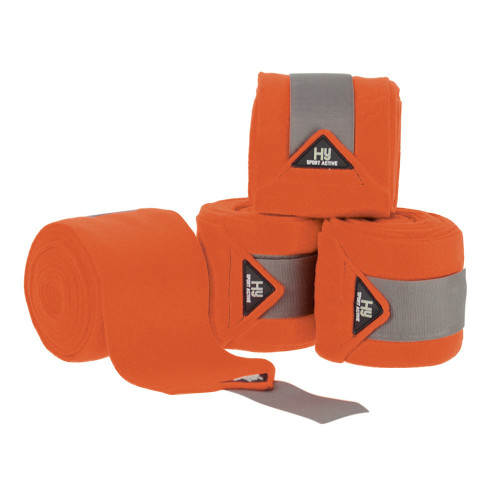 Hy Sport Active Luxury Bandages-Terracotta Orange-Cob/Full