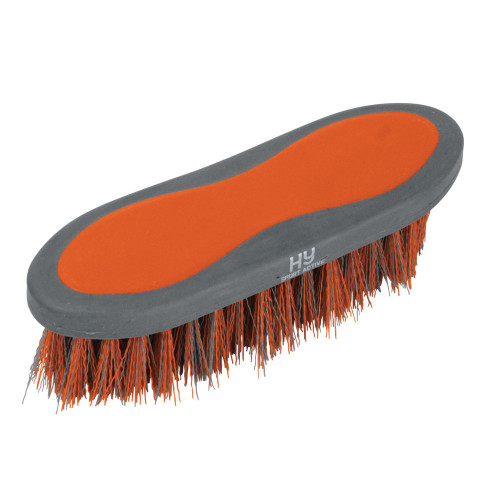 Hy Sport Active Dandy Brush -Terracotta Orange-20.5 x 6.2cm
