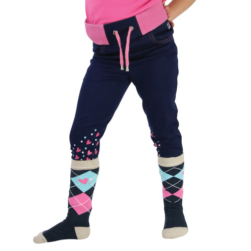 I Love My Pony Collection Denim Pull-Ons by Little Rider - Blue - 3-4 Years