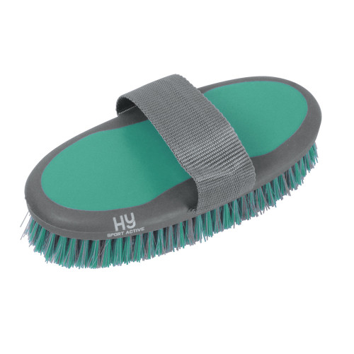 Hy Sport Active Body Brush-Spearmint Green-20 x 9.5cm