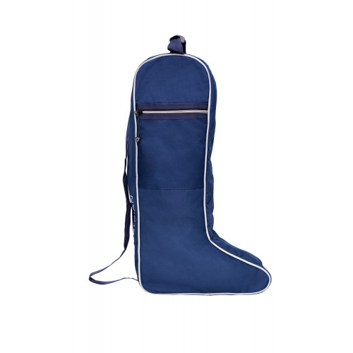 Hy Equestrian Boot Bag - Navy/Grey - One Size